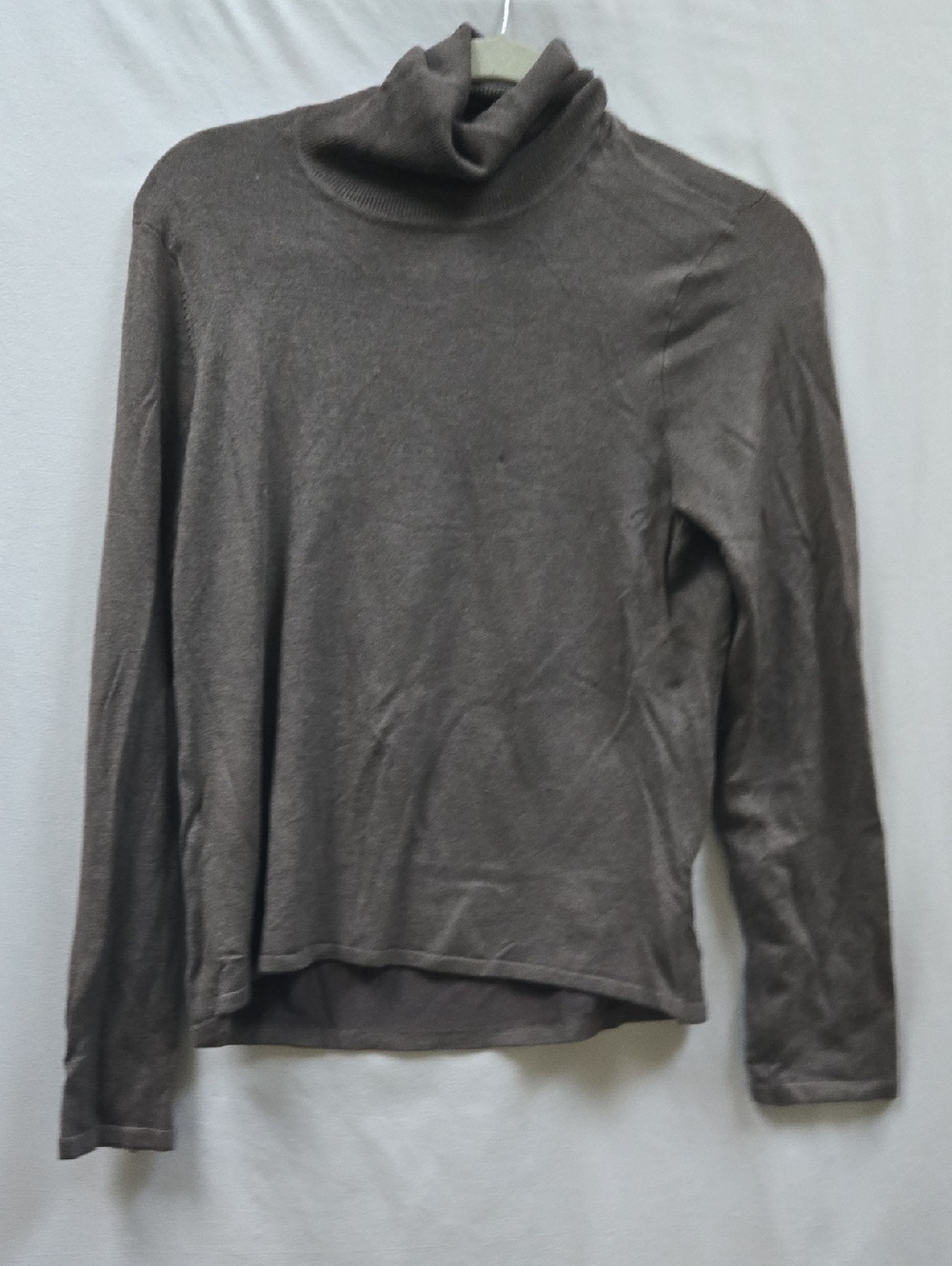Tahari Women's Taupe Turtleneck Sweater